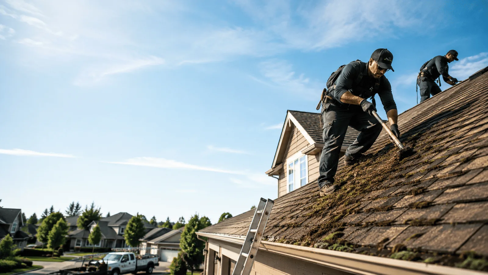 Roof Moss Removal in La Palma, CA near me